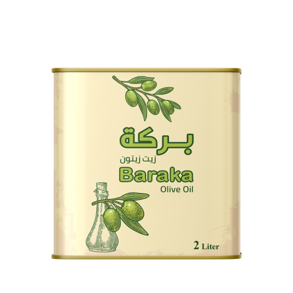 زيت زيتون بركة تنك 2لتر